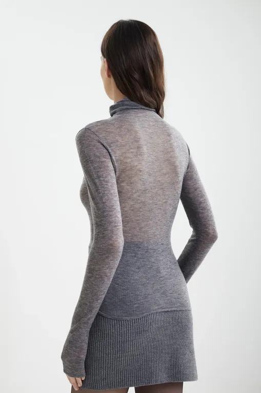 Джемперы Mc2 Saint Barth TOBIELIGHTWOOL 15M GREY MELANGE (00036I)