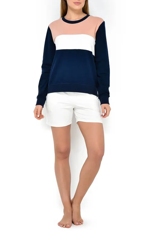 Лонгсливы Mey 16676 408 night blue