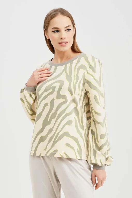 Толстовки Mey 17402 43 sage green