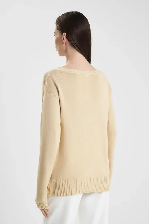 Джемперы MM by MaxMara ALBATA 252636606 001 IVORY