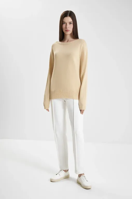 Джемперы MM by MaxMara ALBATA 252636606 001 IVORY