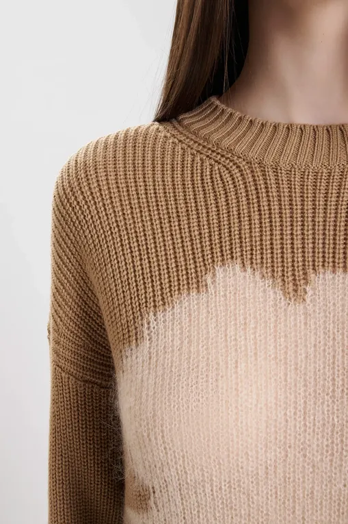 Джемперы MM by MaxMara BEATRICE 252636607 003 CAMEL