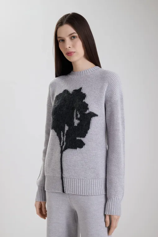 Джемперы MM by MaxMara BEATRICE 252636607 005 LIGHT GREY