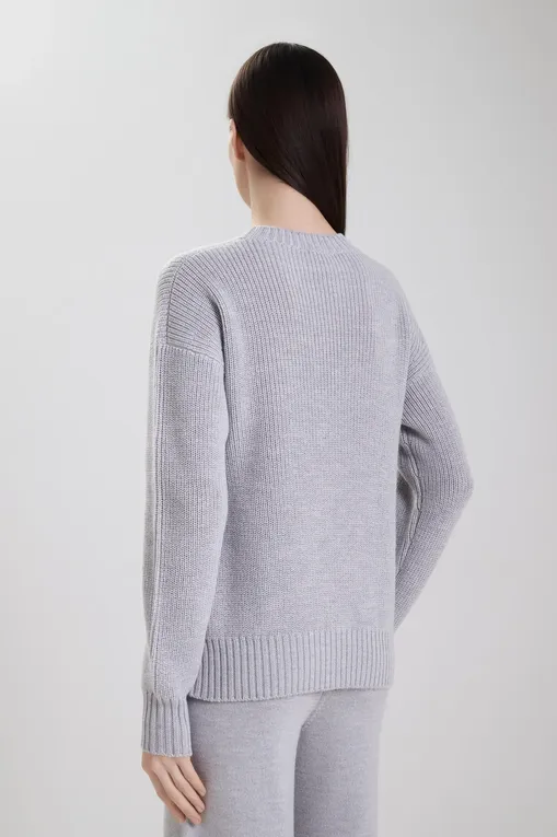 Джемперы MM by MaxMara BEATRICE 252636607 005 LIGHT GREY