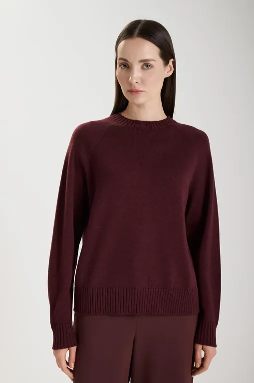 Джемперы MM by MaxMara EBANO 252636614 009 BORDEAUX
