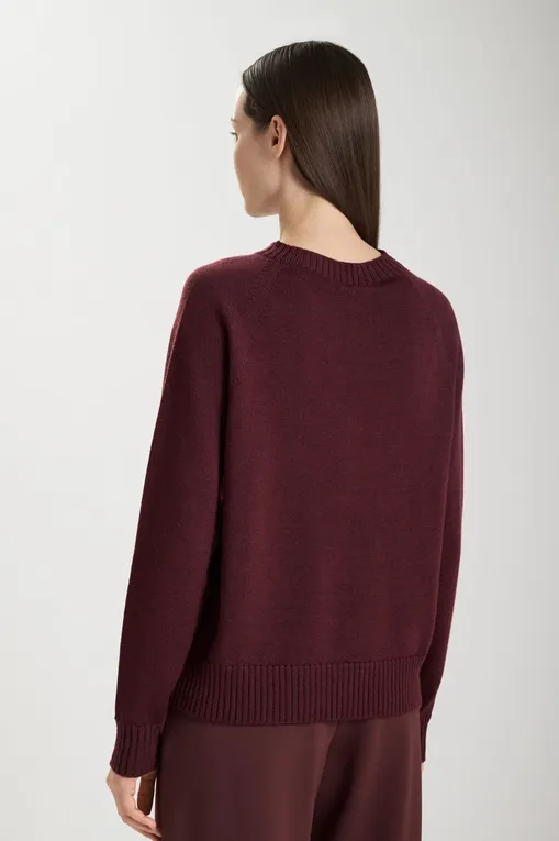 Джемперы MM by MaxMara EBANO 252636614 009 BORDEAUX