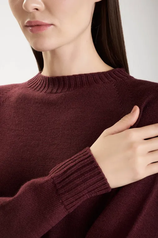 Джемперы MM by MaxMara EBANO 252636614 009 BORDEAUX