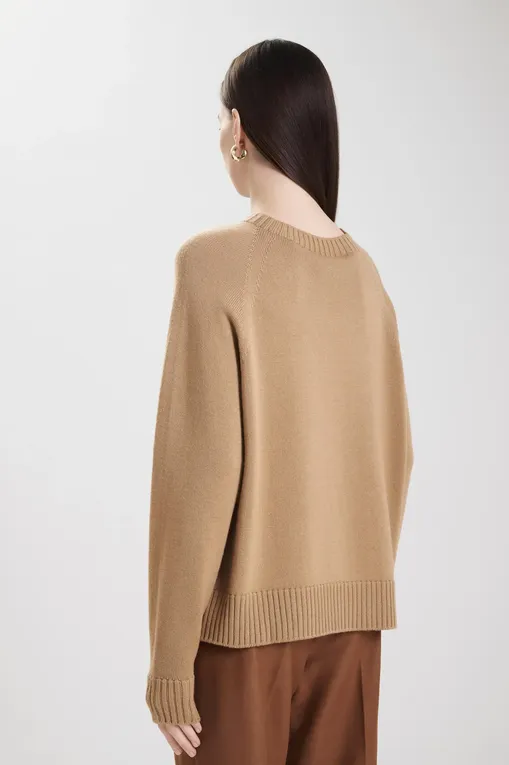 Джемперы MM by MaxMara EBANO 252636614 003 CAMEL