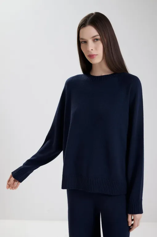 Джемперы MM by MaxMara EBANO 252636614 007 NAVY