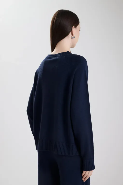 Джемперы MM by MaxMara EBANO 252636614 007 NAVY