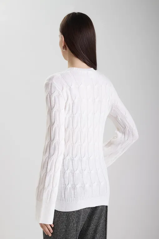 Джемперы MM by MaxMara JOICE 252636608 001 WHITE