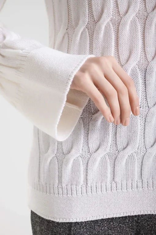 Джемперы MM by MaxMara JOICE 252636608 001 WHITE