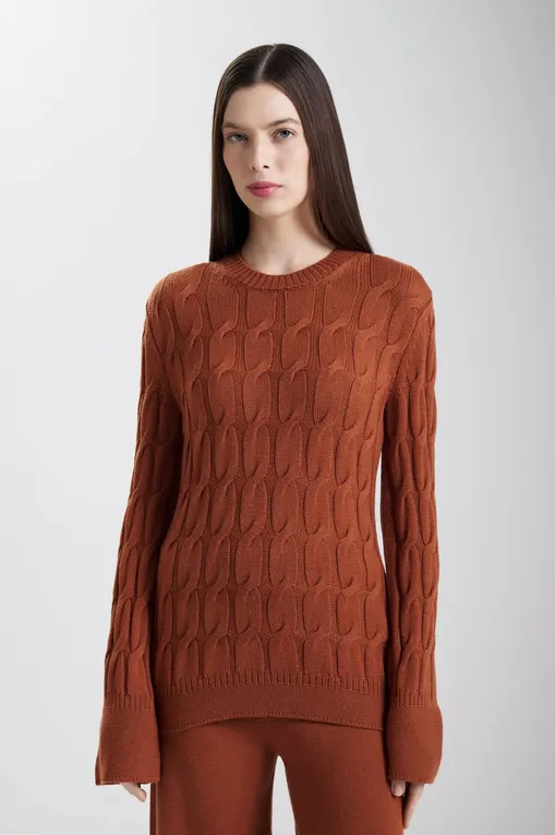 Джемперы MM by MaxMara JOICE 252636608 004 COPPER