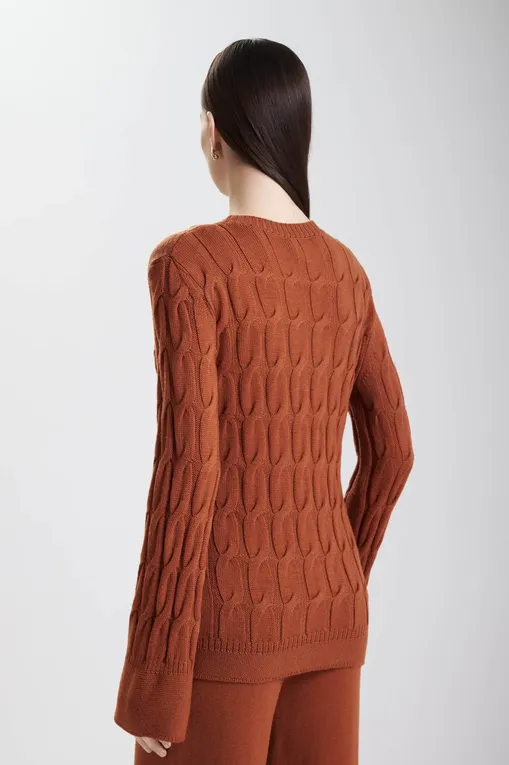 Джемперы MM by MaxMara JOICE 252636608 004 COPPER