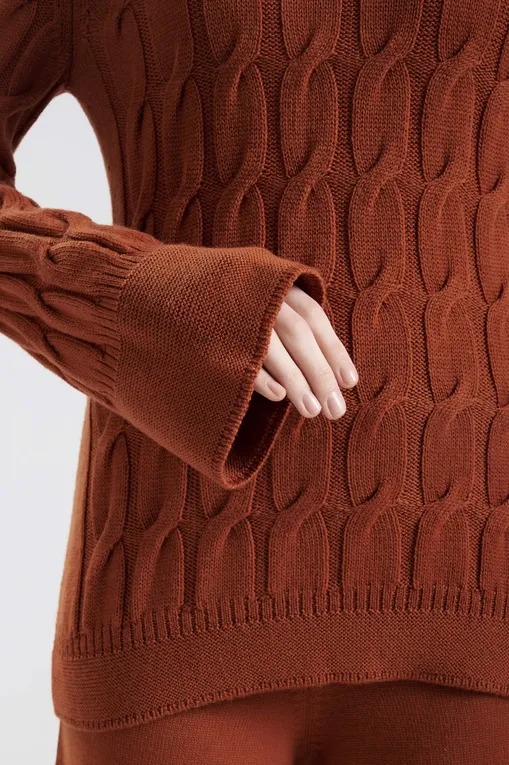 Джемперы MM by MaxMara JOICE 252636608 004 COPPER