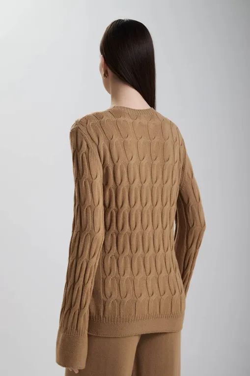 Джемперы MM by MaxMara JOICE 252636608 003 CAMEL