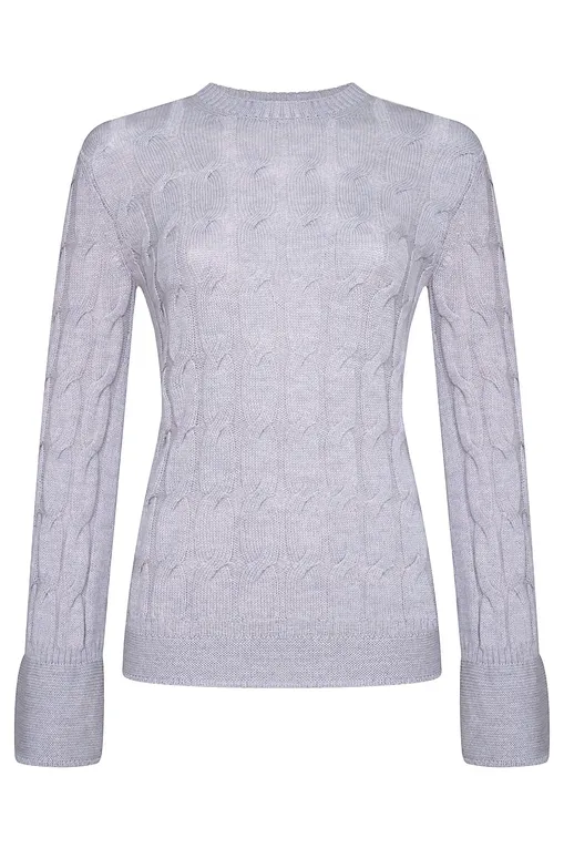 Джемперы MM by MaxMara JOICE 252636608 005 LIGHT GREY