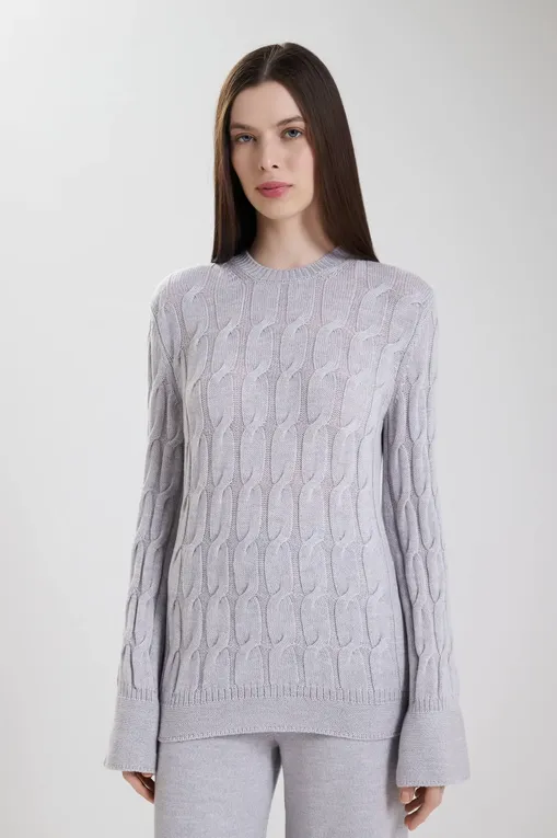 Джемперы MM by MaxMara JOICE 252636608 005 LIGHT GREY