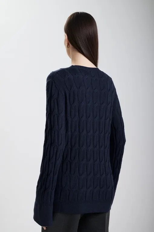 Джемперы MM by MaxMara JOICE 252636608 007 NAVY