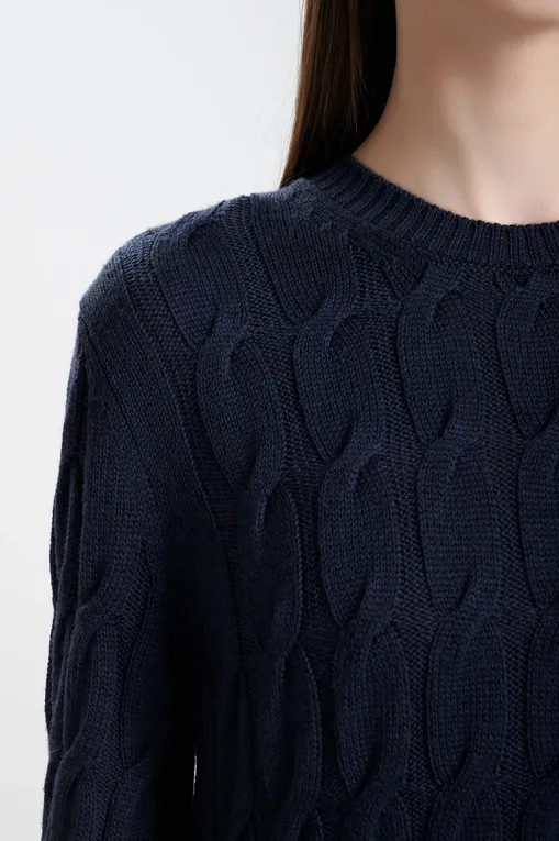 Джемперы MM by MaxMara JOICE 252636608 007 NAVY