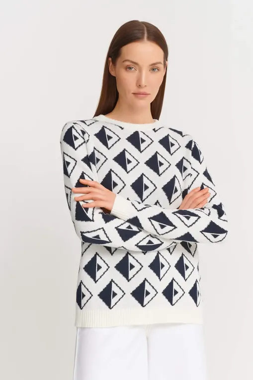 Джемперы MM by MaxMara LEVICO 251636110 004 WHITE