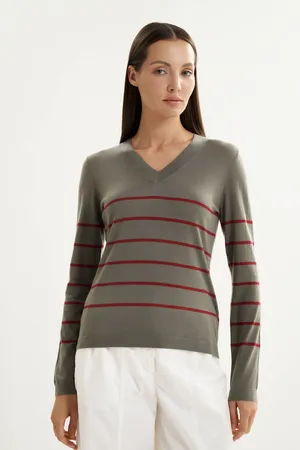 MM by MaxMara MMLDOLMEN 261636102 006 HORN GREY GREEN
