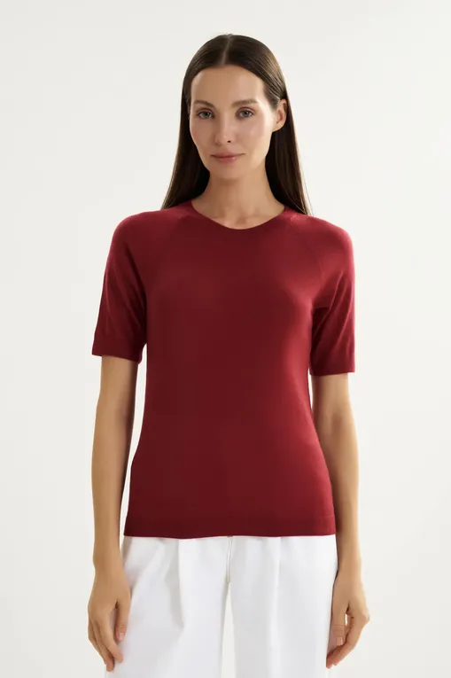 Джемперы MM by MaxMara MMLORBITA 261636115 003 DARK RED
