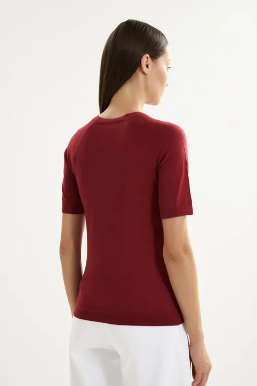 Джемперы MM by MaxMara MMLORBITA 261636115 003 DARK RED