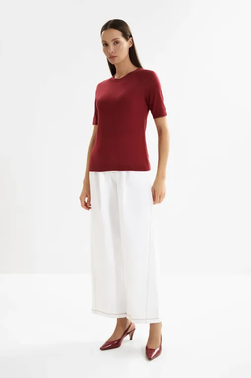 Джемперы MM by MaxMara MMLORBITA 261636115 003 DARK RED