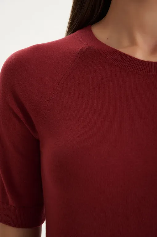 Джемперы MM by MaxMara MMLORBITA 261636115 003 DARK RED