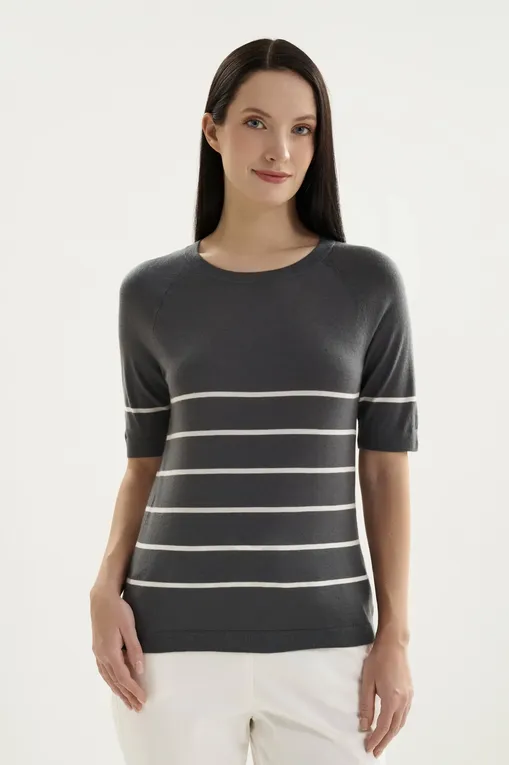 Джемперы MM by MaxMara MMLORBITA 261636115 008 DARK GREY
