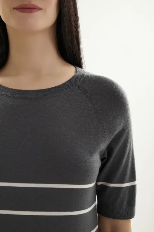 Джемперы MM by MaxMara MMLORBITA 261636115 008 DARK GREY
