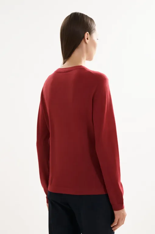 Джемперы MM by MaxMara MMLPENSILE 261636101 003 DARK RED