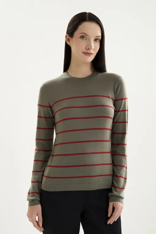 Джемперы MM by MaxMara MMLPENSILE 261636101 006 HORN GREY GREEN