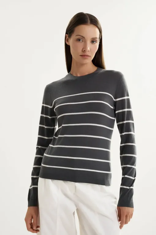 Джемперы MM by MaxMara MMLPENSILE 261636101 008 DARK GREY
