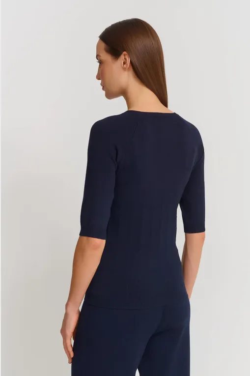 Джемперы MM by MaxMara NOSTOC 251636104 003 NAVY