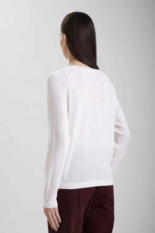 Джемперы MM by MaxMara PACO 252636616 001 WHITE