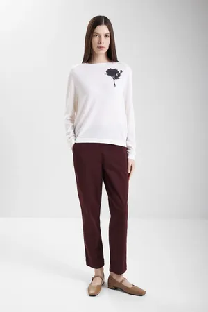MM by MaxMara PACO 252636616 001 WHITE