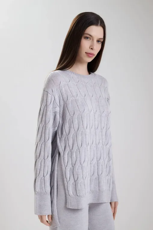 Джемперы MM by MaxMara QUID 252636609 005 LIGHT GREY