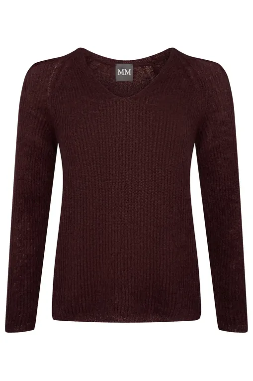 Джемперы MM by MaxMara RICETTA 252636617 007 BORDEAUX