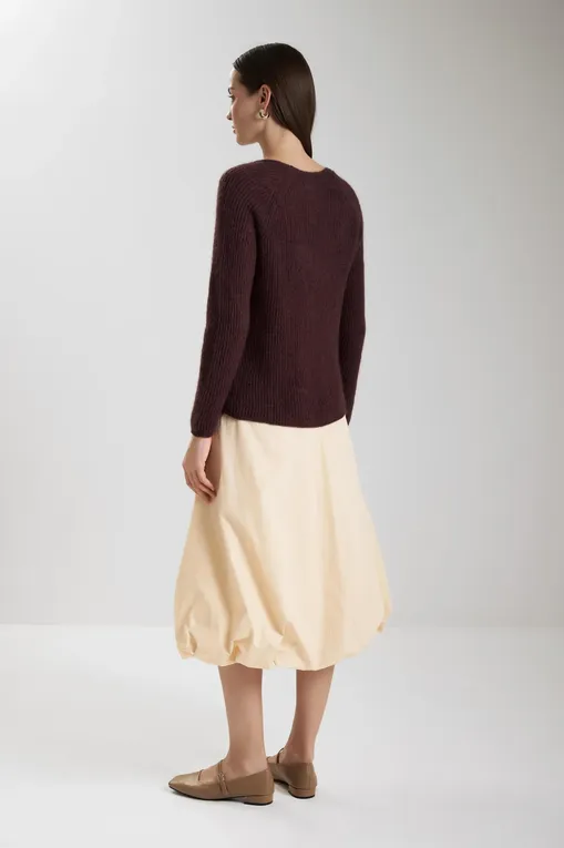 Джемперы MM by MaxMara RICETTA 252636617 007 BORDEAUX