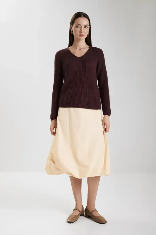 Джемперы MM by MaxMara RICETTA 252636617 007 BORDEAUX