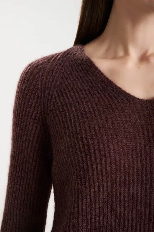 Джемперы MM by MaxMara RICETTA 252636617 007 BORDEAUX