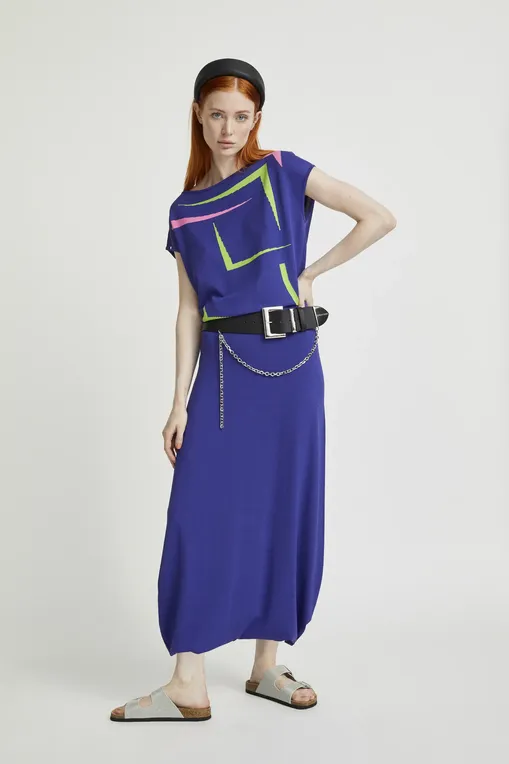 Джемперы OBLIQUE CREATIONS SS2203176MA 30Фиолетовый-Многоцветный
