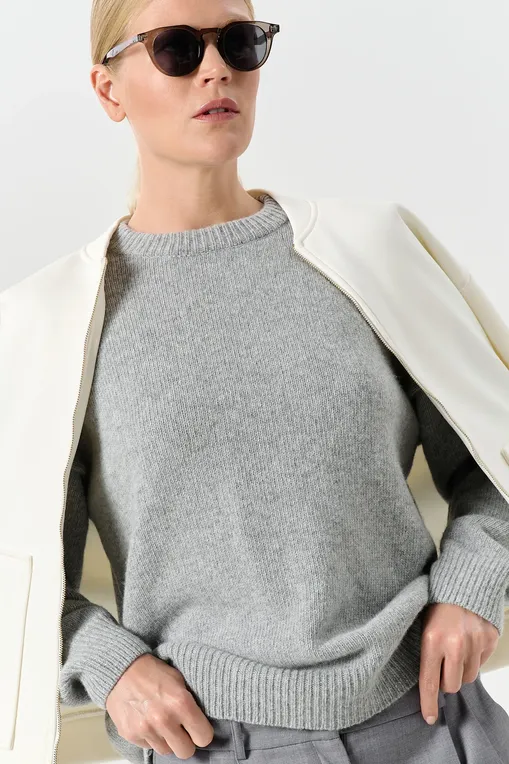 Джемперы Petit Pas KNT002 grey