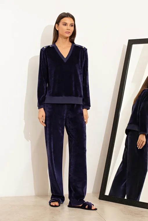 Джемперы Petit Pas VEL005 blue