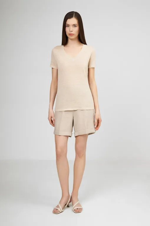 Футболки 120% Lino 32ALIW7665-000B568-S-00 S00092 SAFARI SOFT FADE