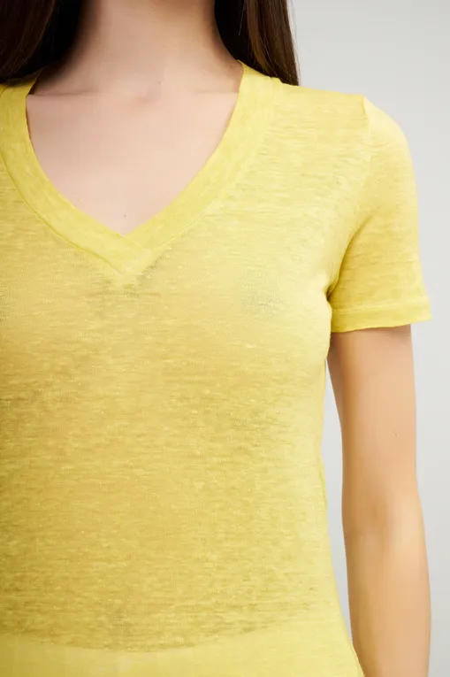 Футболки 120% Lino 32ALIW7665-000B568-S-00 S00041 SUN SOFT FADE