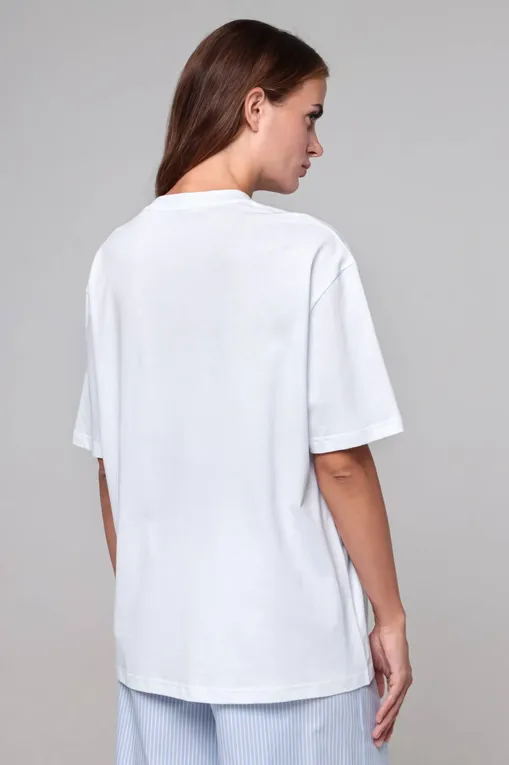 Футболки BALLANTYNE BLW164 UCTH4 OPTICAL WHITE 10156