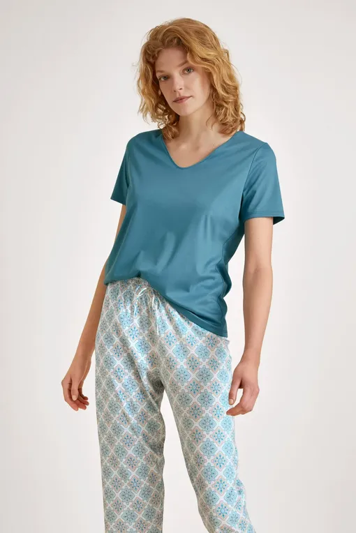 Футболки Calida 14051 375 niagara blue